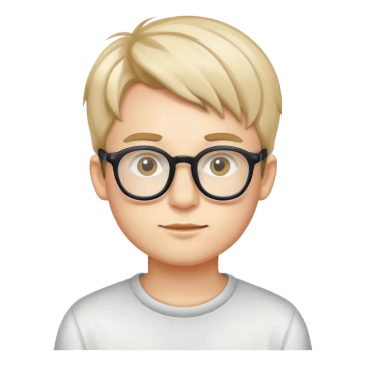 un chico streamer con lentes diciento gg sticker