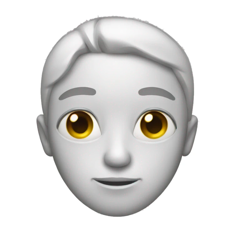 Person with eye bags sticker