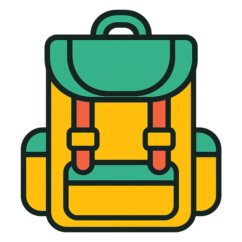 army backpack emoji sticker