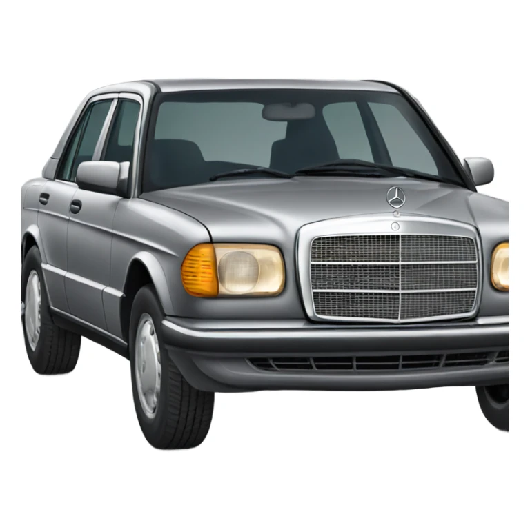 Mercedes Benz 190 grey sticker