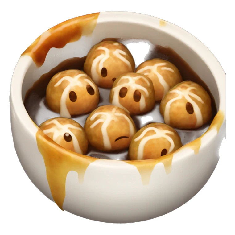 Takoyaki polpo balls dish sticker