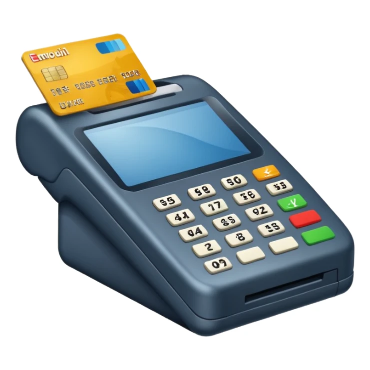credit card point of sale sticker