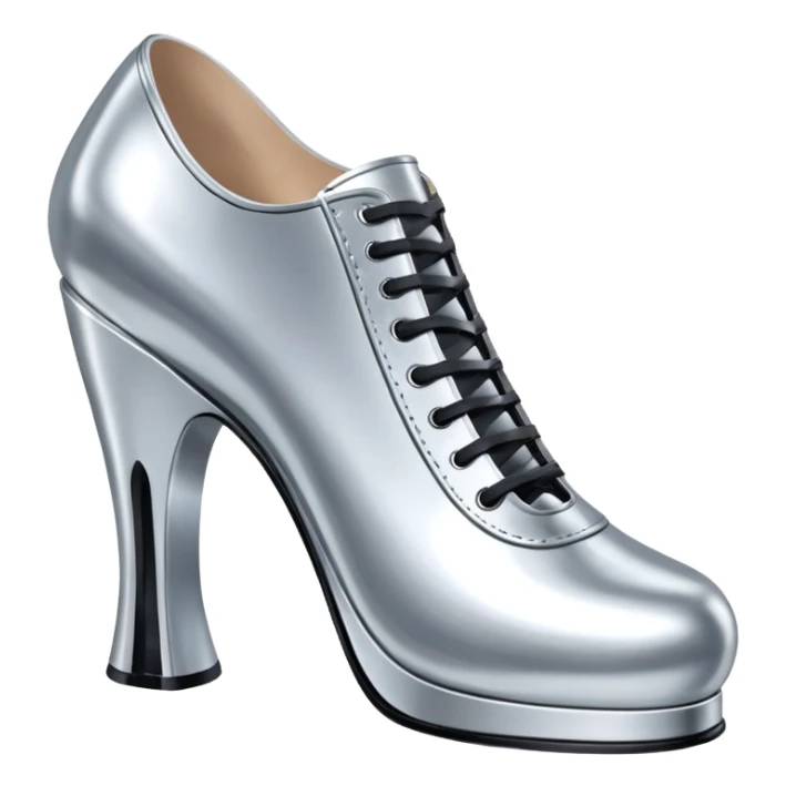 thierry mugler style spam can shoe sculpture  sticker