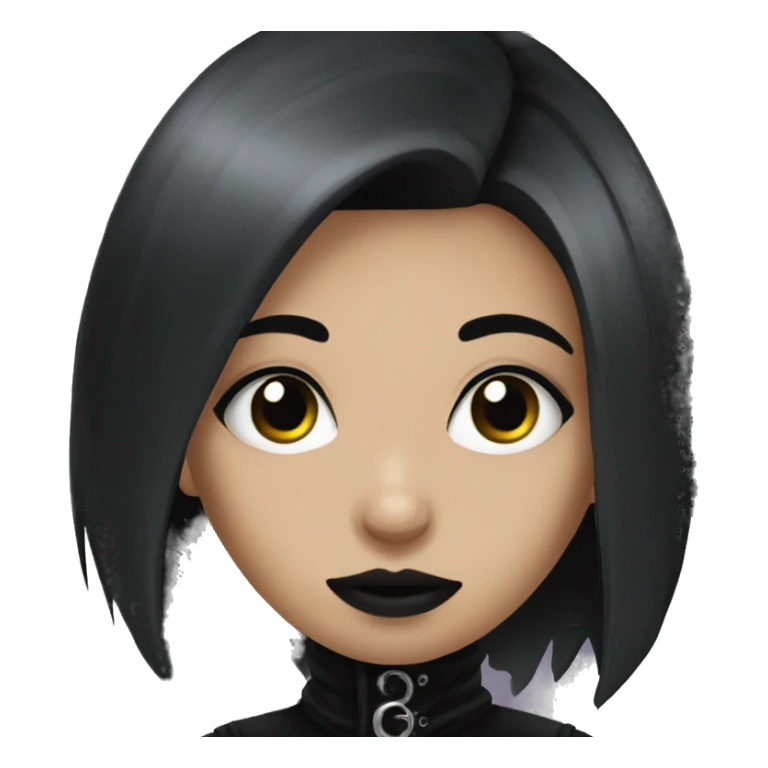 goth girl sticker