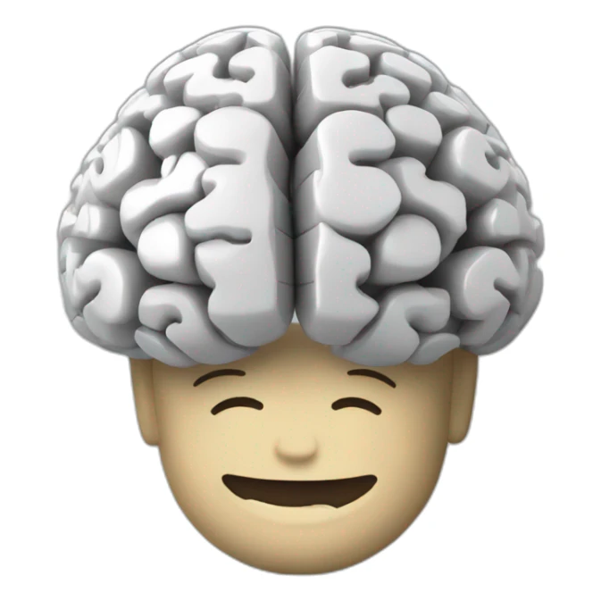 brain lego sticker