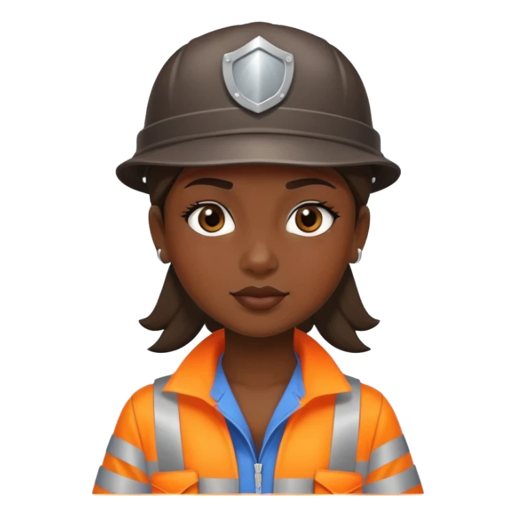 Girl dressed as a roadman sticker