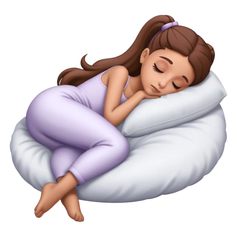 Ariana Grande sleeping sticker