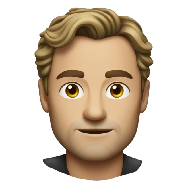 Man that looks like a mix between Leonardo decaprio and Jude law sticker