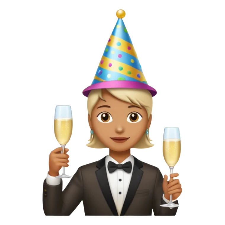 Word: "Years Old" for person in discord emoji style sticker