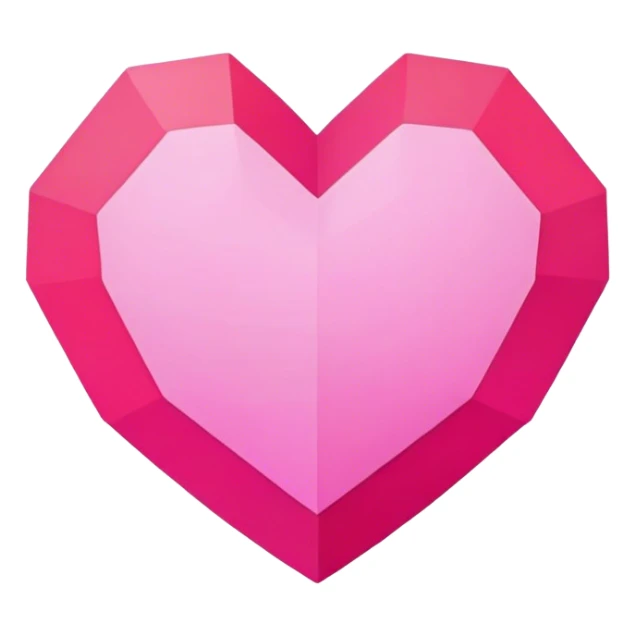 A heart the colour hex #fcb2c5 sticker