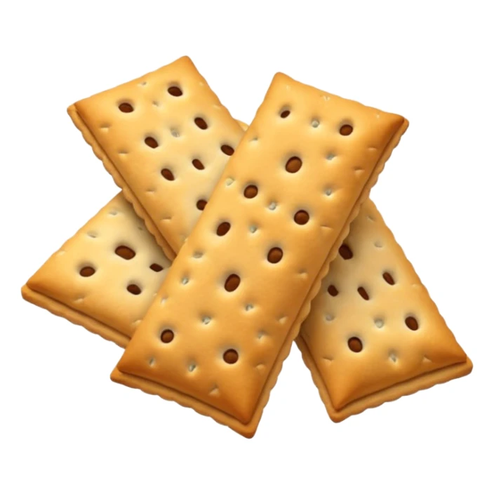 un tas de crackers aux graines sticker