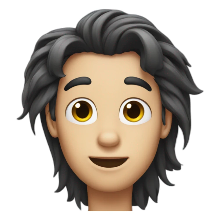 sylvester cat with long hair sticker