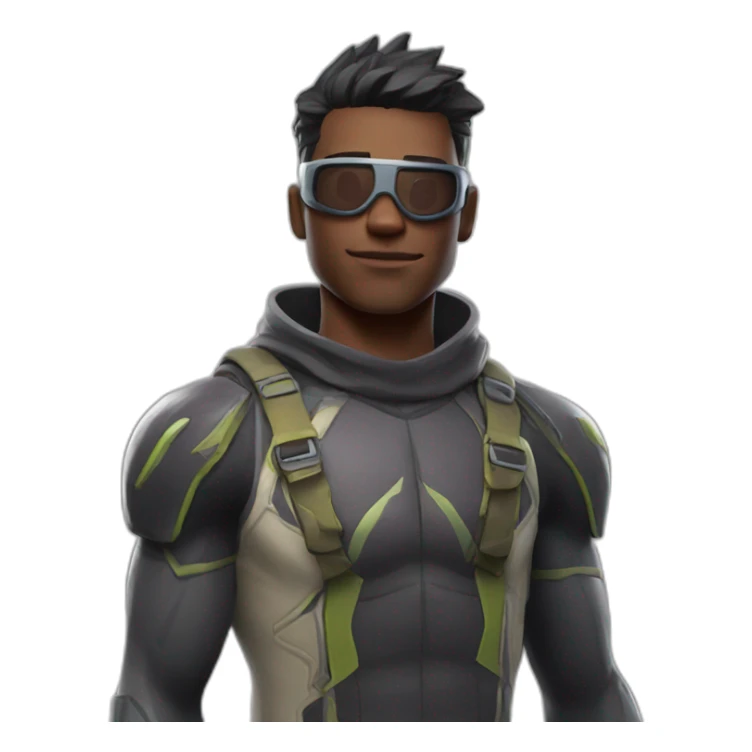 Skin super Hero fortnite sticker