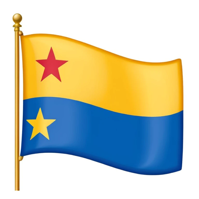 Flag of san andres sticker