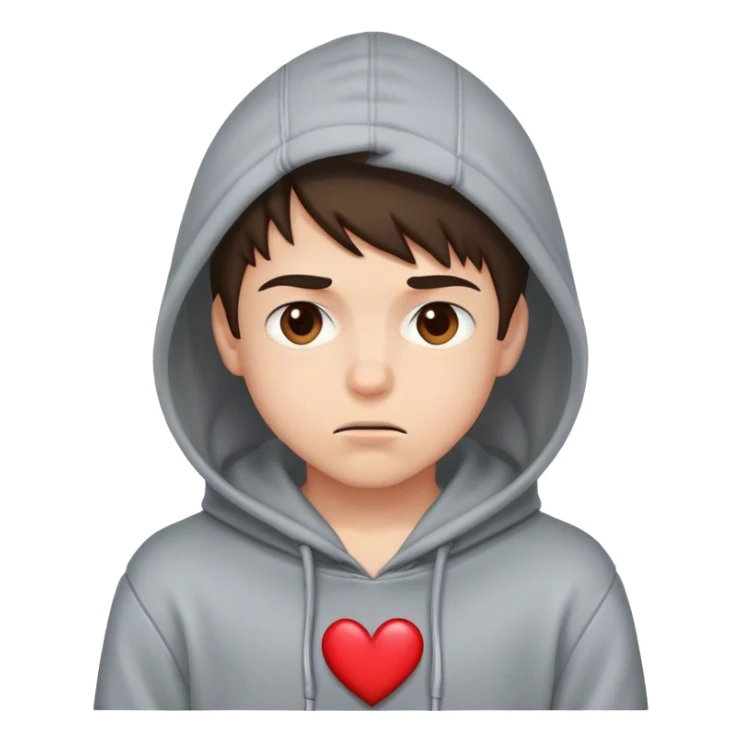 Hoodie boy heartbreaker sticker