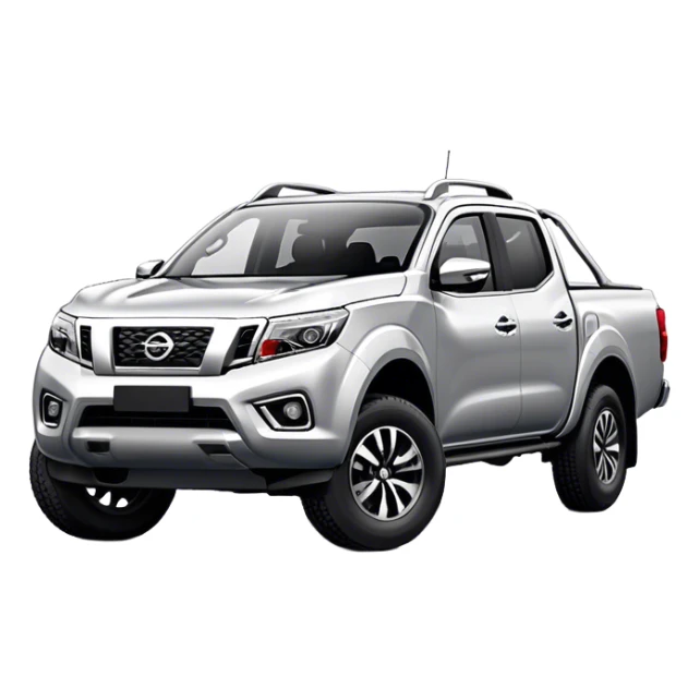 Nissan Navara - Nissan (Model Year: 2021) (Iconic colour: Silver) sticker