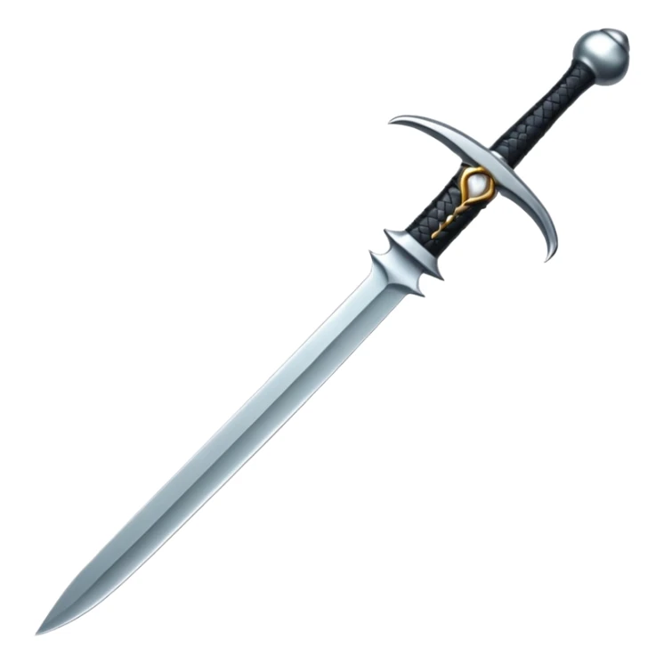 Quiero que sea una espada pixeleada sticker