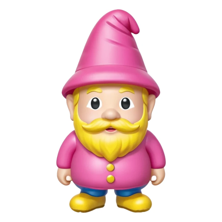   jeff koons style SPAM garden gnome inflatable  art sticker