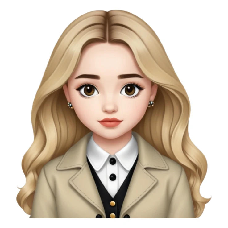 Sabrina carpenter outfit sticker