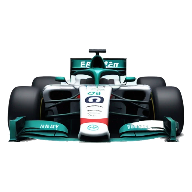 F1 car with Destiny 2 stickers on it sticker