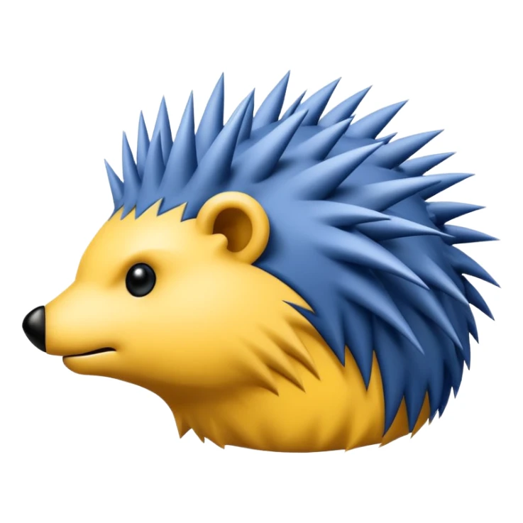 Essentially, the Libertarian porcupine logo. sticker