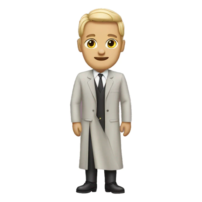 Man wearing a dress and heels sticker