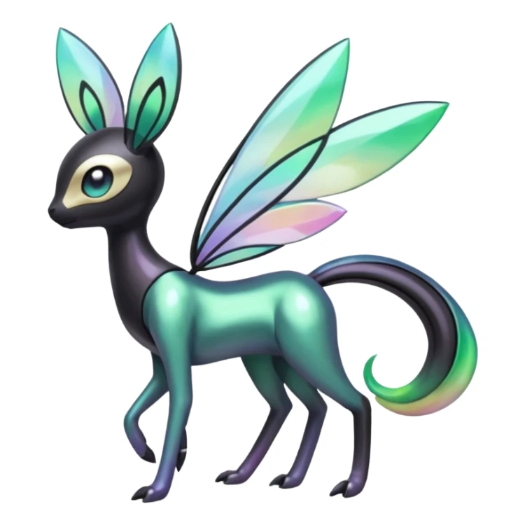 Meloetta-Inteleon-Gabite-Pokémon-Fakémon-fusion-hybrid-creature sticker