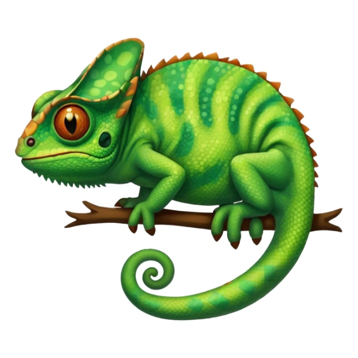 A chameleon with a shirt that says CELANS sticker