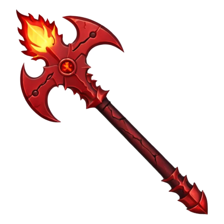 Blood of chaos in god of war  weapon sticker