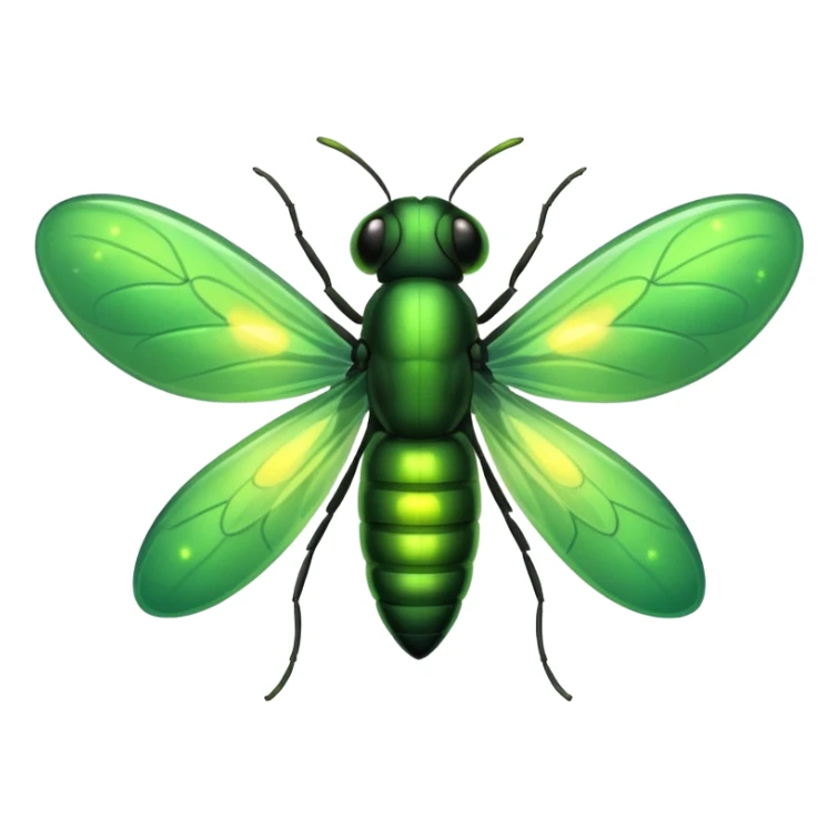 une luciole bien lumineusz sticker