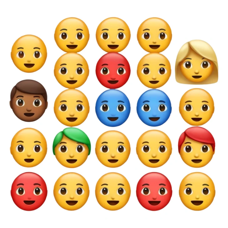 emoji che parlino difirenze sticker