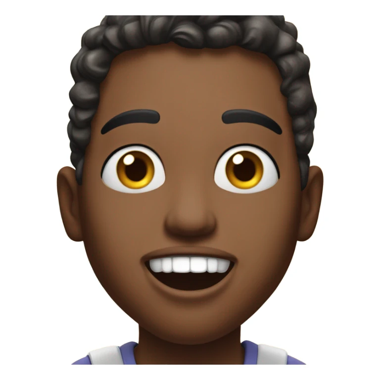 Stuffing face full of food sticker