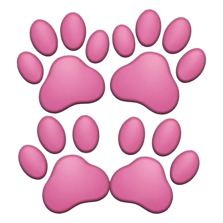 Dog paws sticker