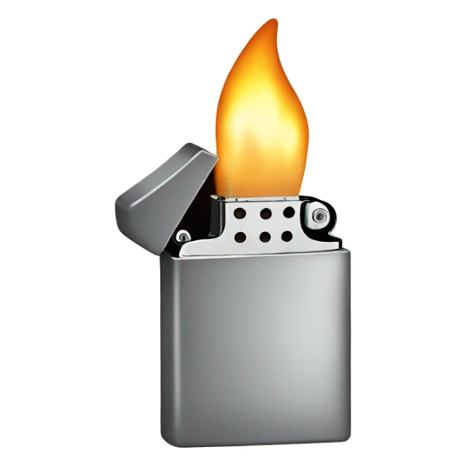 Lighter sticker