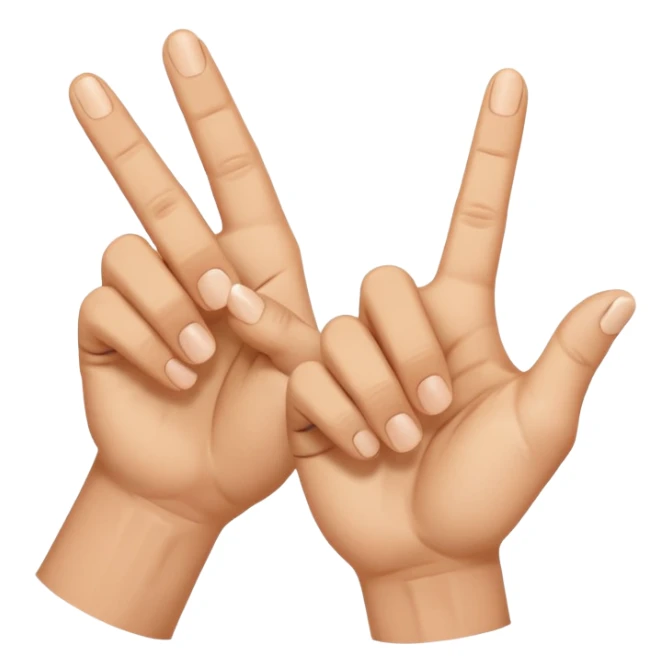 Hold up your hands. With your left hand, make a ‘6’ by curling your index finger like a hook while sticking your thumb out. With your right hand, make a ‘7’ by pointing your index finger straight and your thumb sideways like an L-shape. Put both hands next to each other — that’s the 67 meme sticker