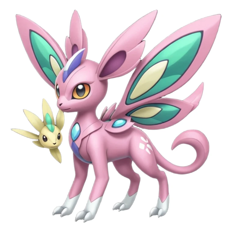Meloetta-Palkia-Genesect-Vikavolt-Venonat-fusion sticker