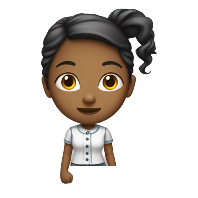 girl in high platform shoes sticker