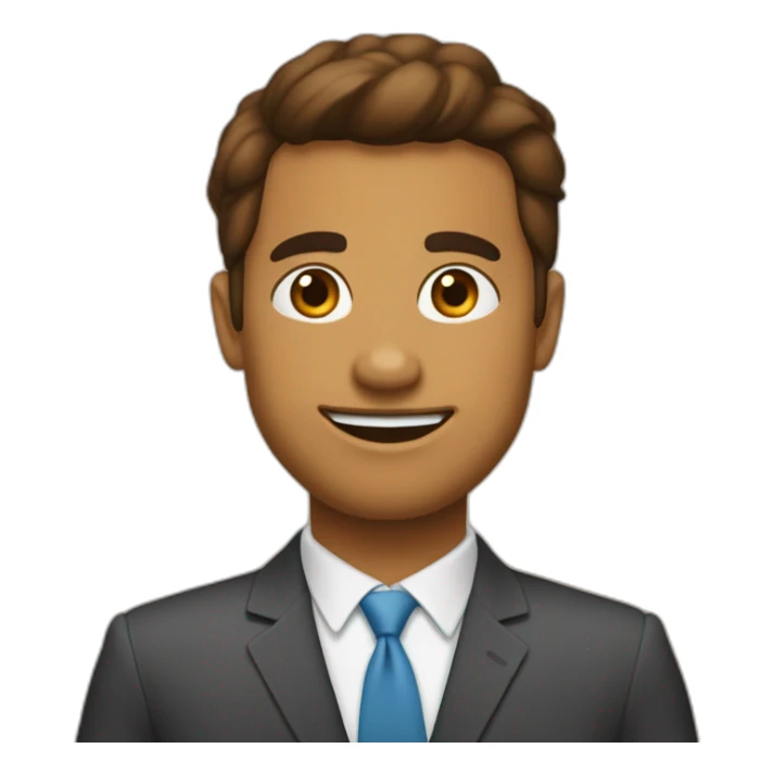 fait moi un émoji mélangeant instagram et linkedin  sticker