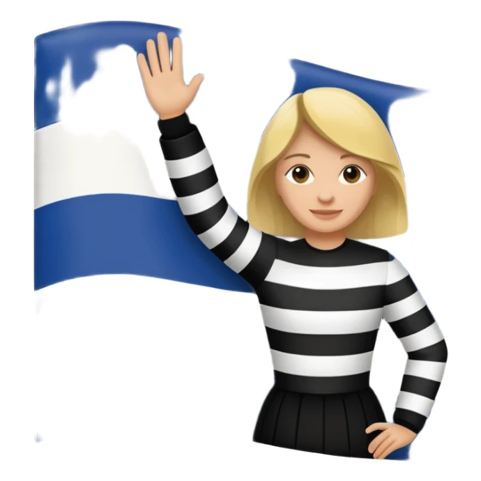 Fais moi le drapeau de la Bretagne comme il est réellement et sans y ajouter ou modifier quoique ce soit  sticker