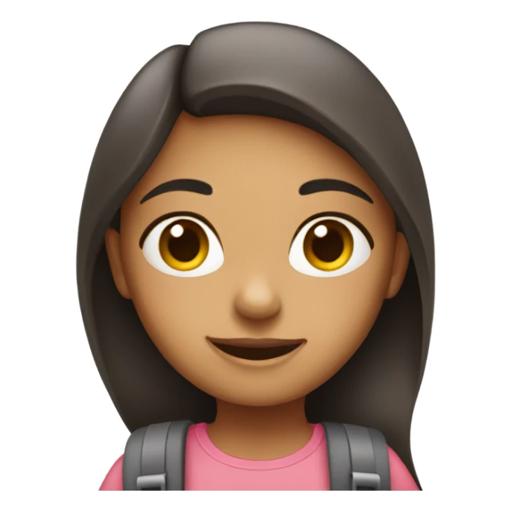 Girl traveling to australia sticker