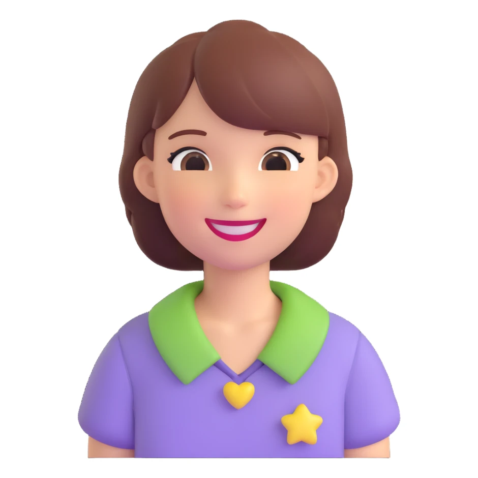 cute femboy with a smile sticker