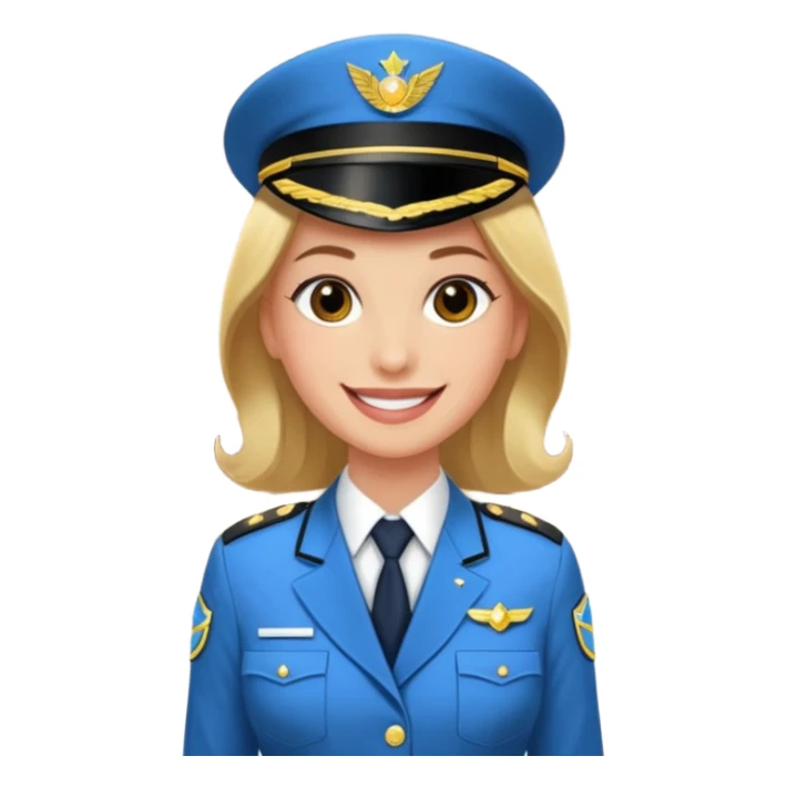 Fais-moi une réceptionniste pour un hôtel de luxe sticker