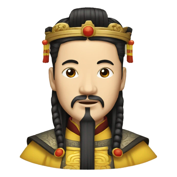 Chinese First Emperor of Qin sticker