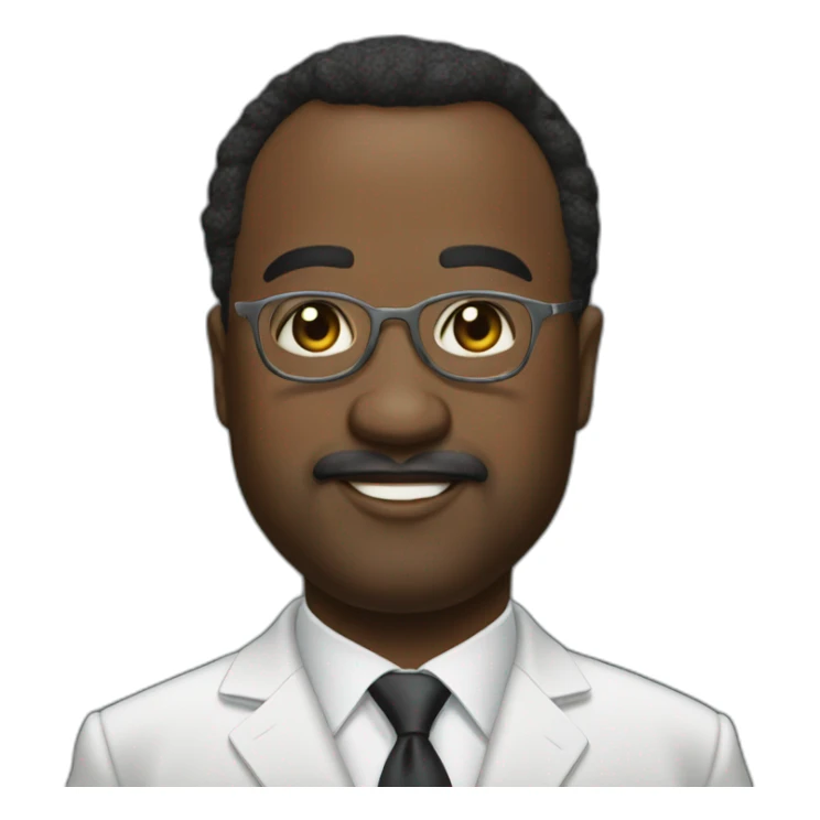 the transition president of Gabon sticker