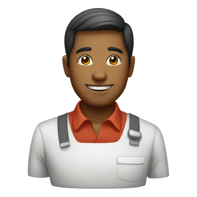 hotel worker sticker