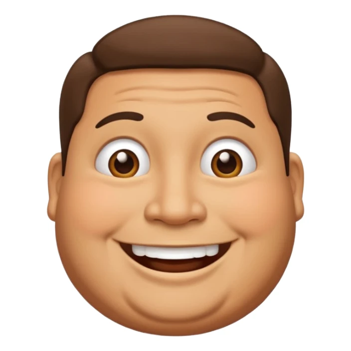 CHICO alto y gordo sticker