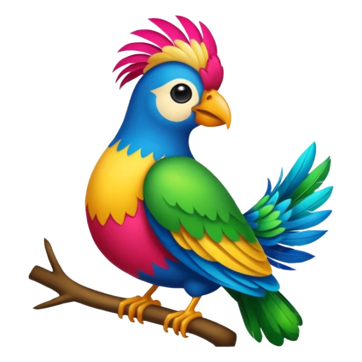 Make the norteño huelga bird into a emoji sticker