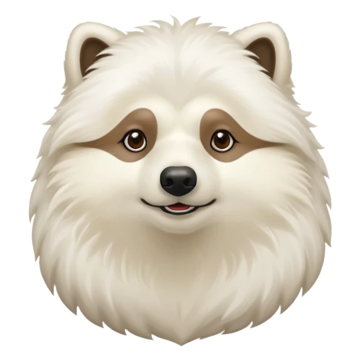 A un samoyedo con una mezcla de un perezoso?  sticker