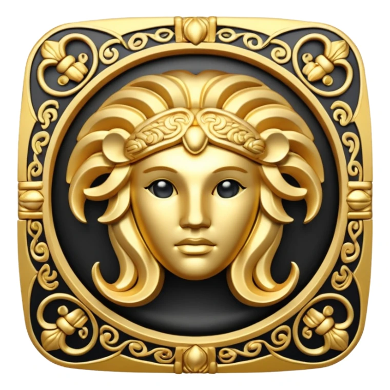 Versace logo sticker