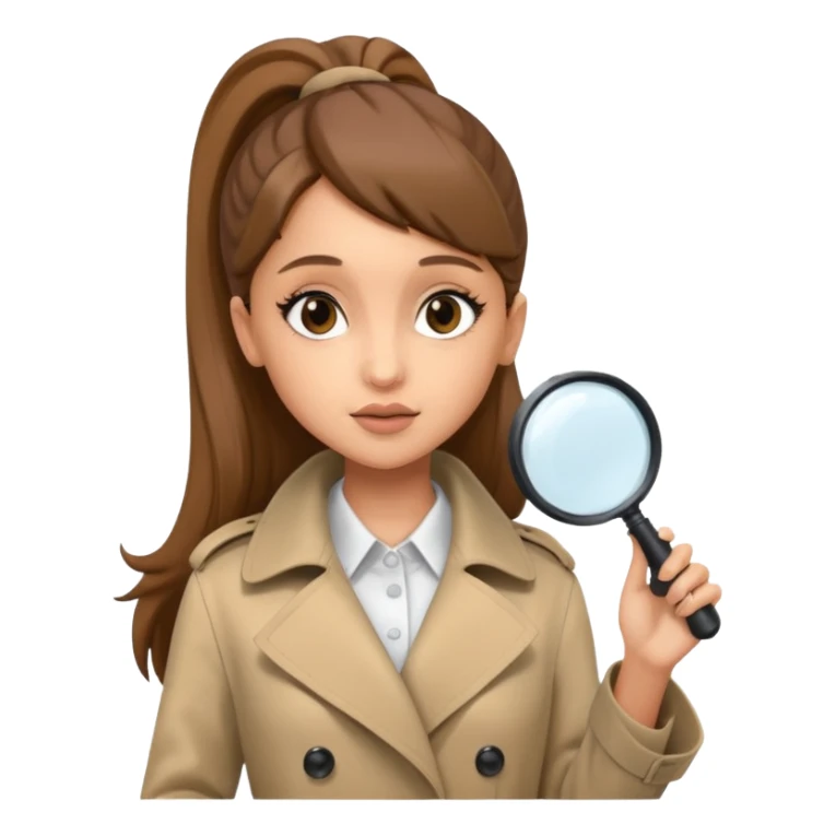 can you create Ariana Grande as an investigator? sticker